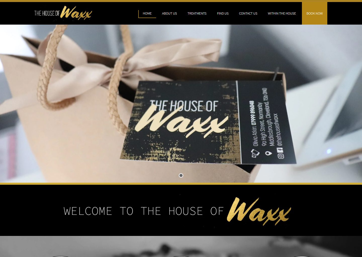 The House of Waxx website